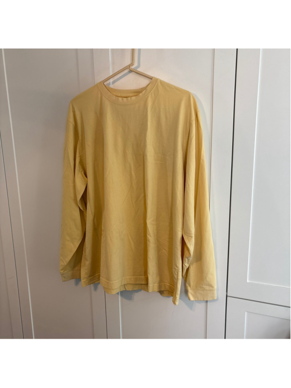 Women's L.L.Bean Long Sleeve Tee Yellow Size L